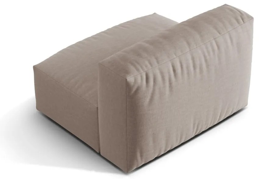 Beżowy moduł sofy (moduł środkowy) Martina – Micadoni Home
