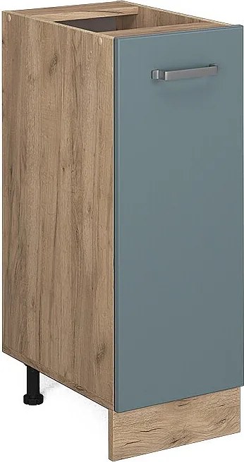 Szafka apteczna niebiesko-szary 30x60x81.6 r-line