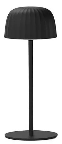 LED zewnętrzna ładowalna lampa stołowa VIVIEN LED/3W/5V 2700K IP54 czarna