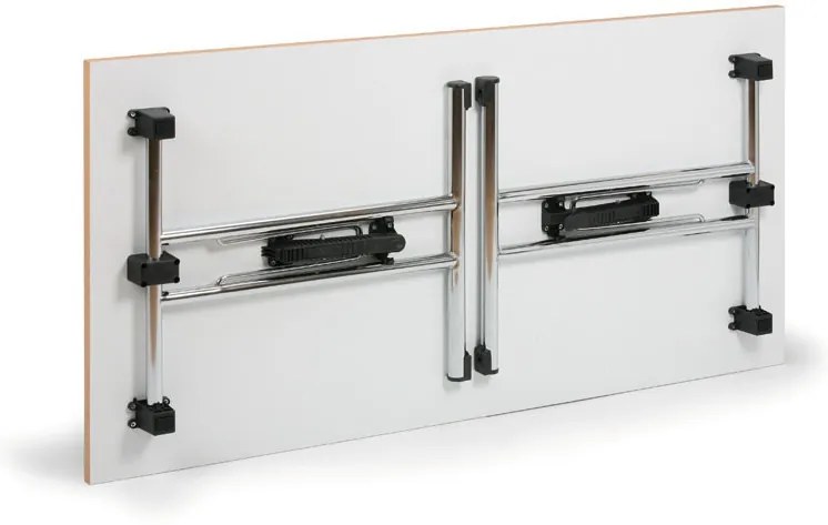 Składany stół konferencyjny FOLD, 1600x800 mm, buk