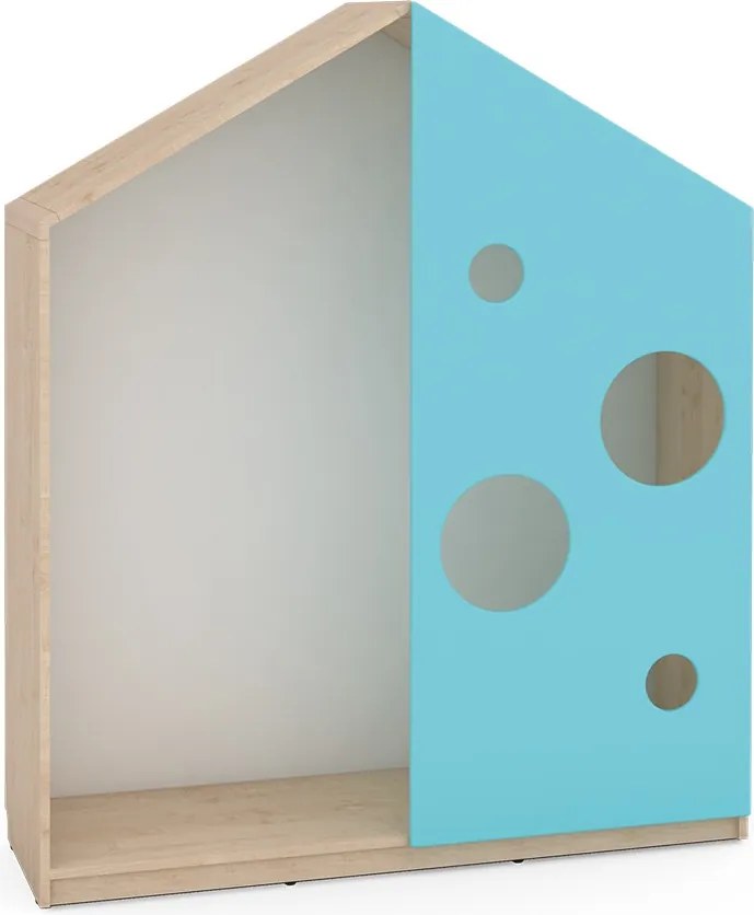 Regał Domek do przedszkola Feria klon