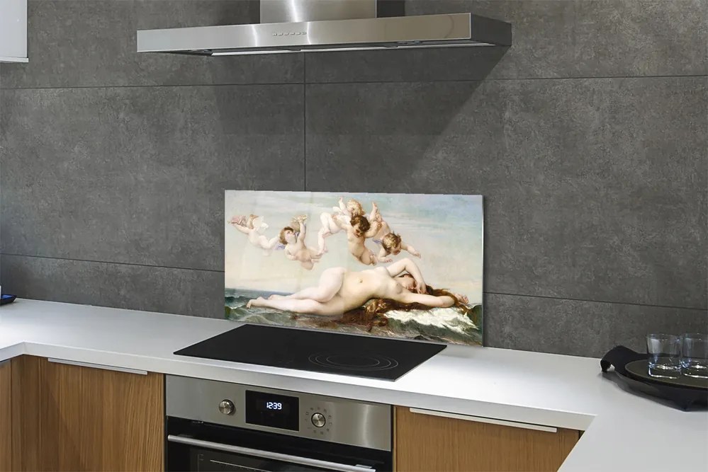 Szklany Panel Narodziny Wenus - Alexandre Cabanel