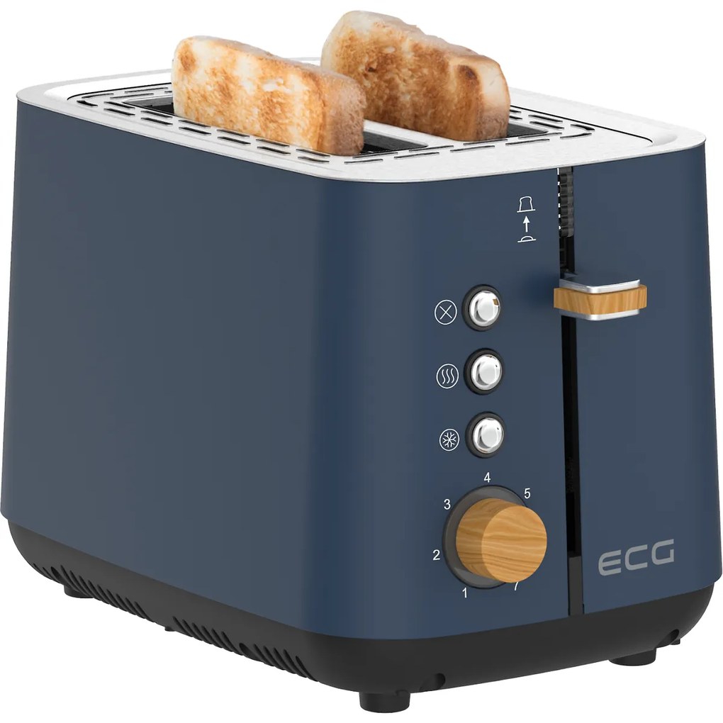 ECG ST 2768 toster Timber Petrol