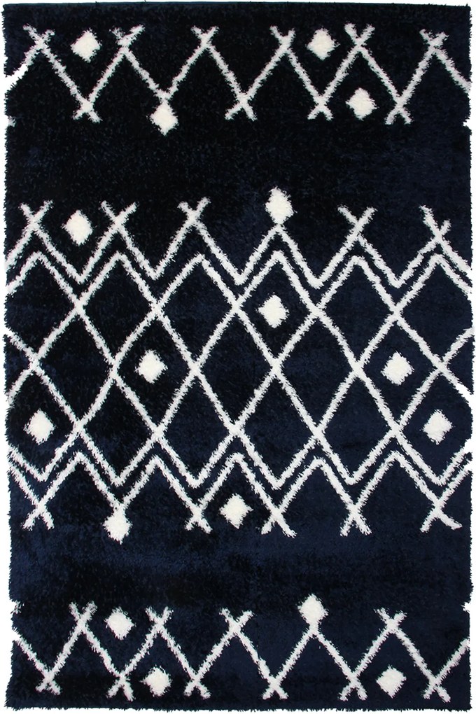 Dywan Boheme Niebieski 080x150 Prostokąt