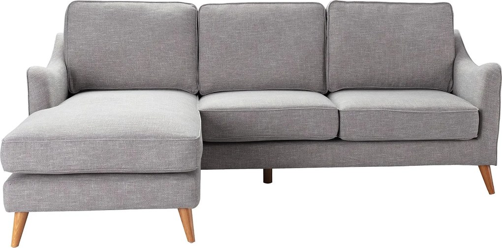 Sofa narożna Venuste linen grey