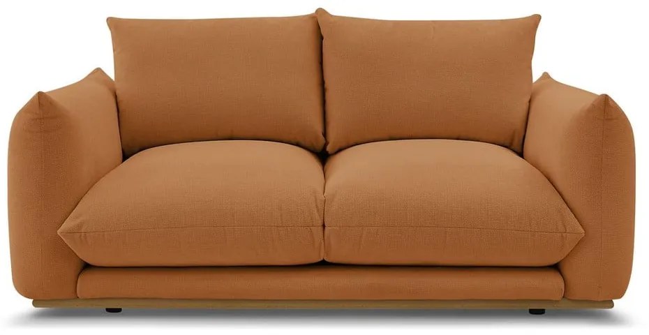 Pomarańczowa sofa 193 cm Ernest – Bobochic Paris