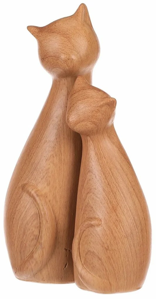 Dekoracje Koty, 11 x 6 x 17 cm, zestaw 2 sztuki,polires