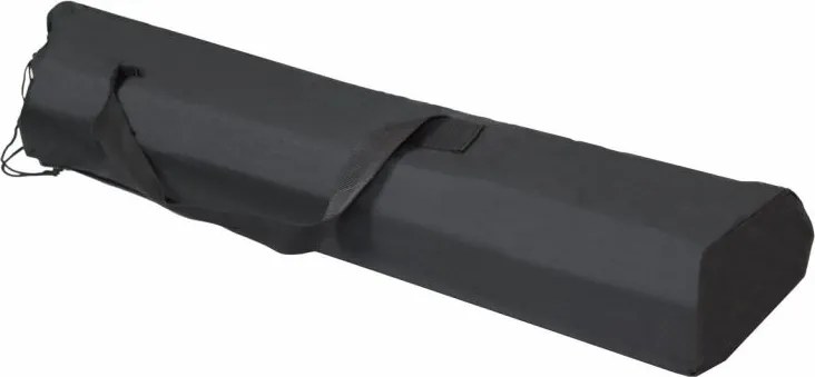 Stół kempingowy z torbą, aluminiowy, szary, 108 x 71 x 72 cm