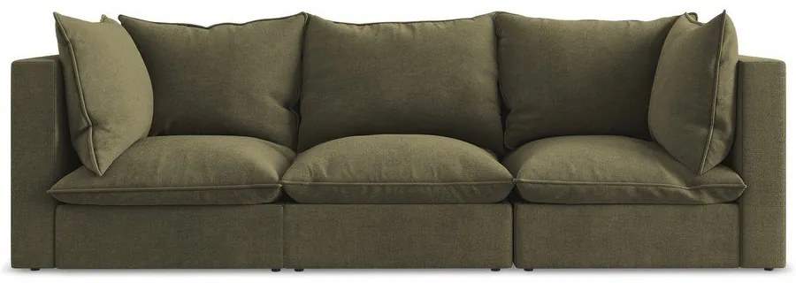 Sofa w kolorze khaki 255 cm Manao – Makamii