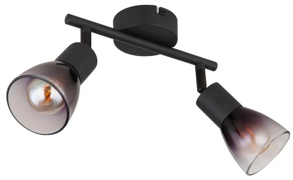 Globo 54312-2 - Oświetlenie punktowe SATELLA 2xE14/25W/230V czarne