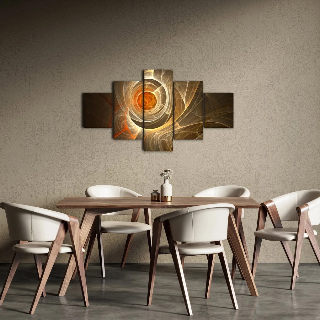Obraz abstrakcji (125x70 cm)
