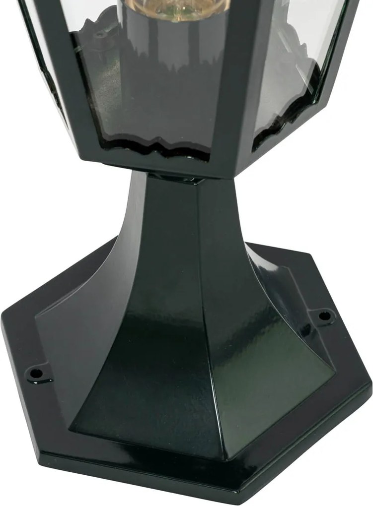 Klasyczna podstawa do latarni zewnętrznej ciemnozielona IP44 - Nowy Orlean