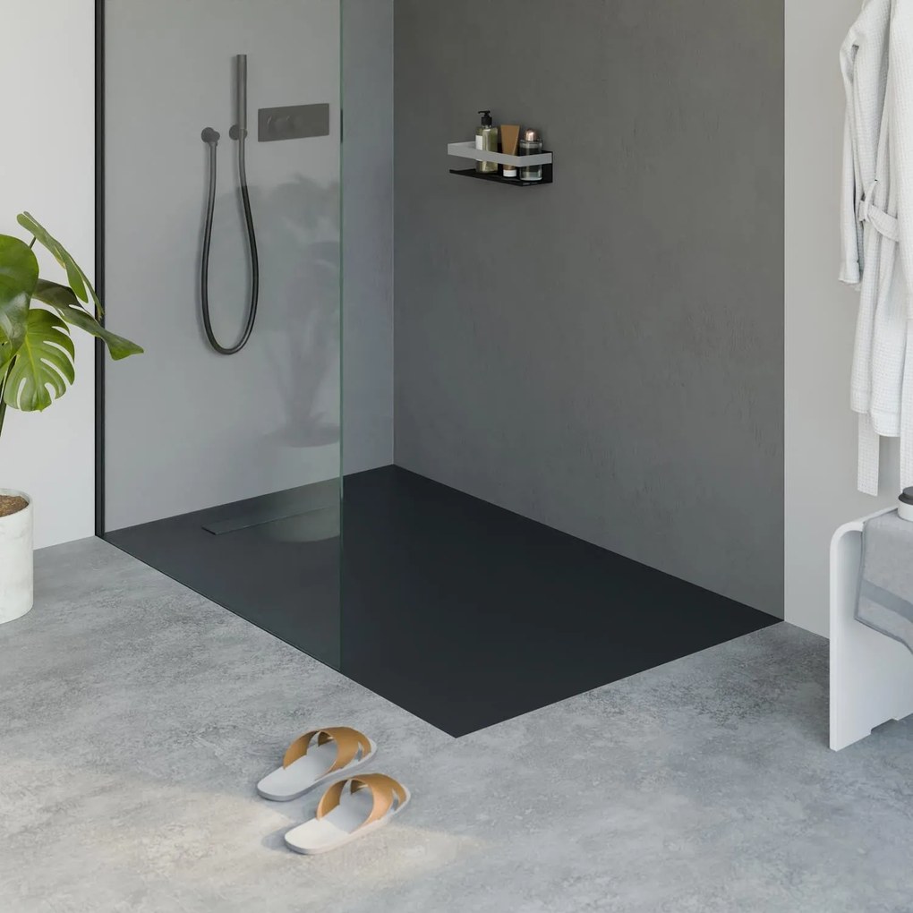 Brodzik prysznicowy płaski odlew mineralny LAVOA