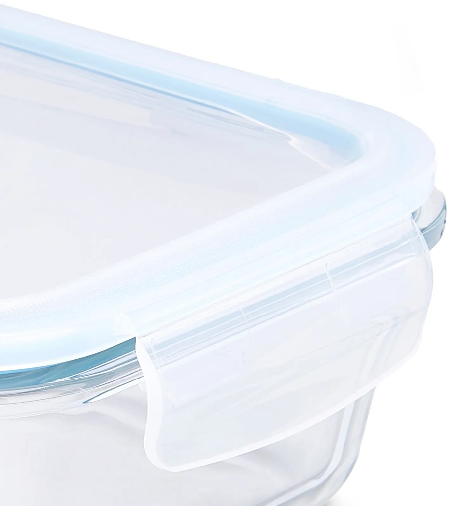 Szklany pojemnik na żywność hermetyczny LUNCH BOX, 1,5 l