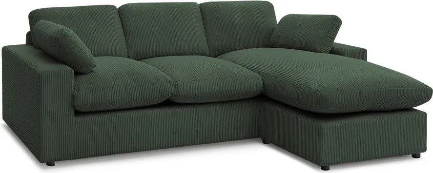 Zielony sztruksowy narożnik Belair – Bobochic Paris