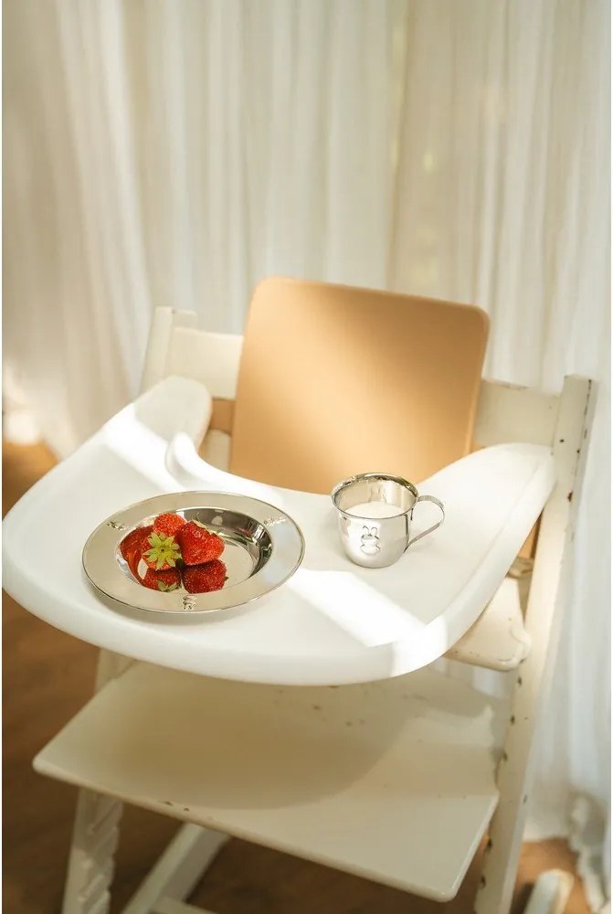 Zestaw naczyń dla dzieci 2 szt. ze stali nierdzewnej Miffy – Zilverstad