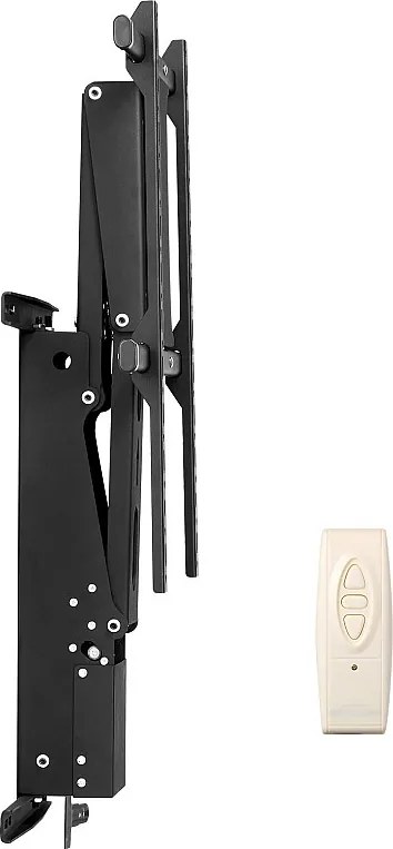 Uchwyt Ścienny na Telewizor SucceBuy Elektryczny, Zmotoryzowany Uchwyt Ścienny do Telewizorów o Przekątnej 813–1651 mm, Elektrycznie Regulowany Uchwyt
