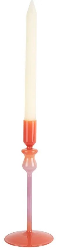 Szklany świecznik Duo Colores – PT LIVING