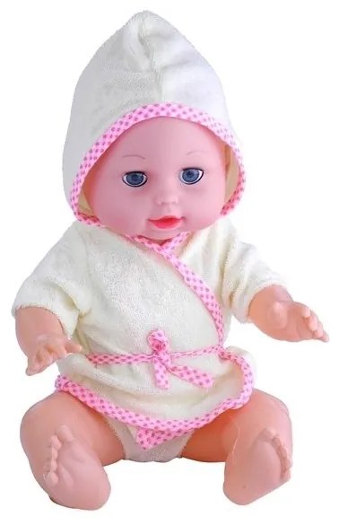 Lalka bobas w szlafroku butelka nocnik pampers gra