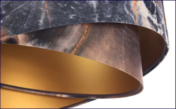 Designerska asymetryczna lampa wisząca K2-S96