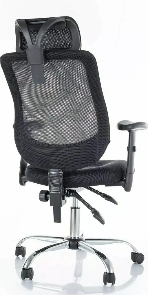 Fotel obrotowy Q-118R Signal, zgodny z normą BHP