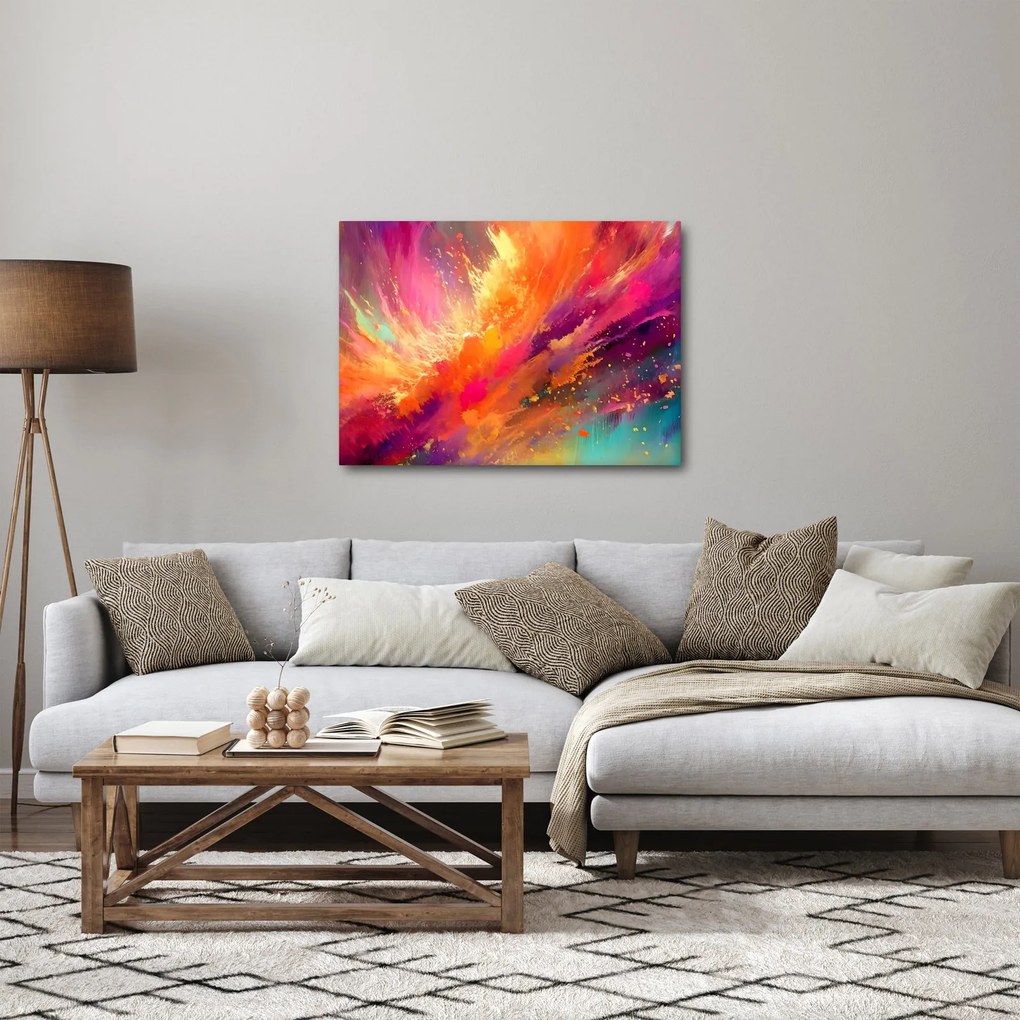 Obraz - Dynamiczna abstrakcja (70x50 cm)