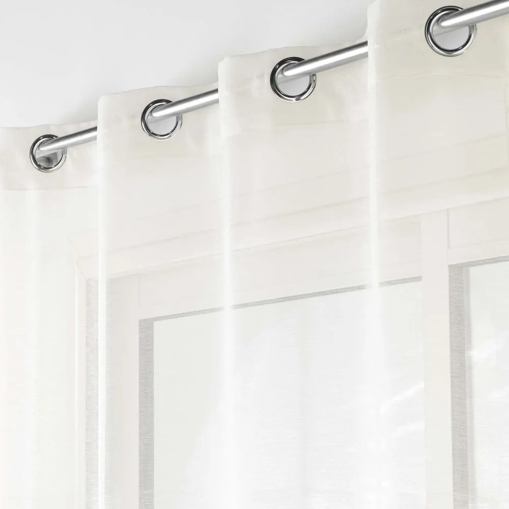 Kremowa firanka z woalu 140x240 cm Lissea – douceur d'intérieur