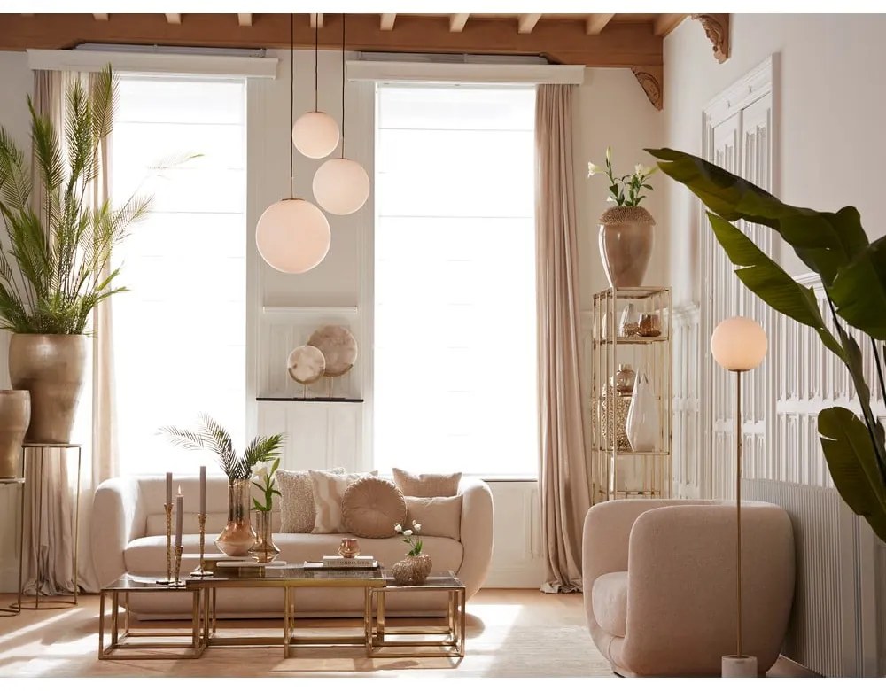 Kremowa sofa 237 cm Kialy – Light &amp; Living