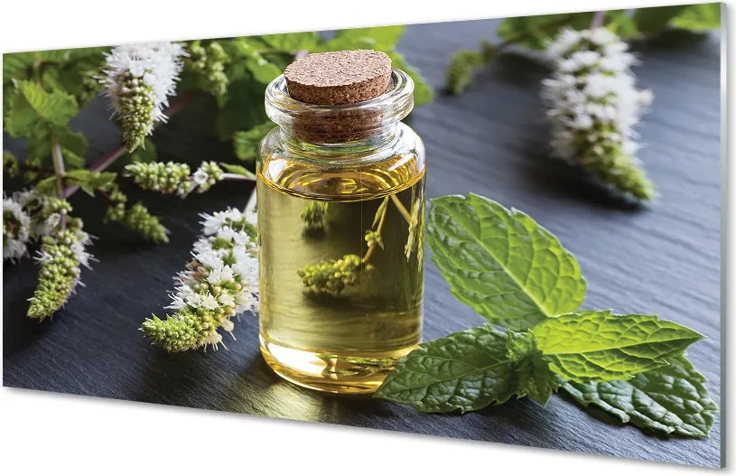 Szklany Panel Orzeźwiająca Herbata Miętowa