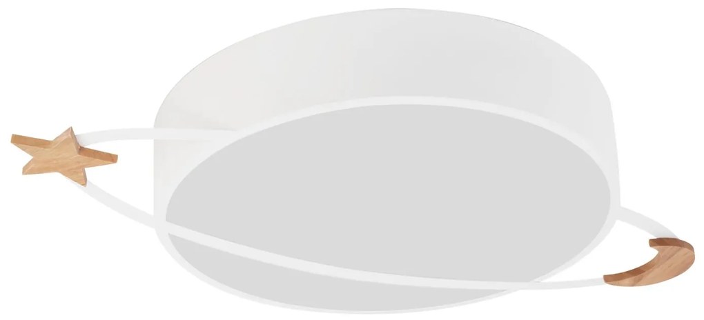 Lampa Plafon Moon APP865-C Biała
