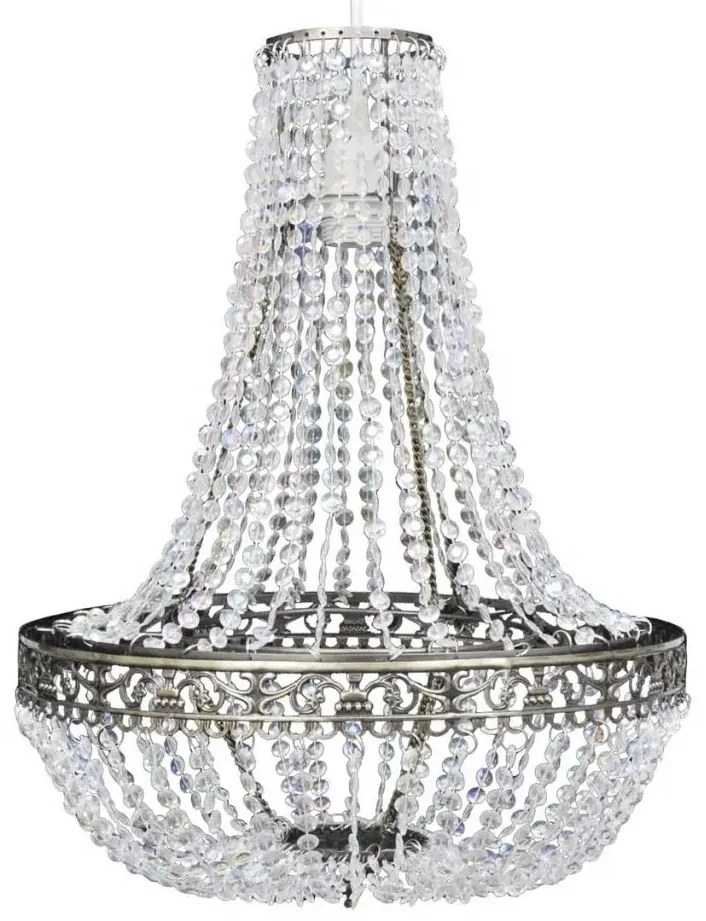 Kryształowa szykowna lampa wisząca - E991 R8-M41