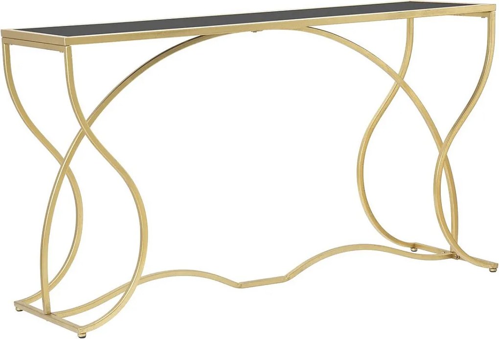 Stolik Konsolowy VKH626, Złoto, 130x40x75 cm, Kendra Home