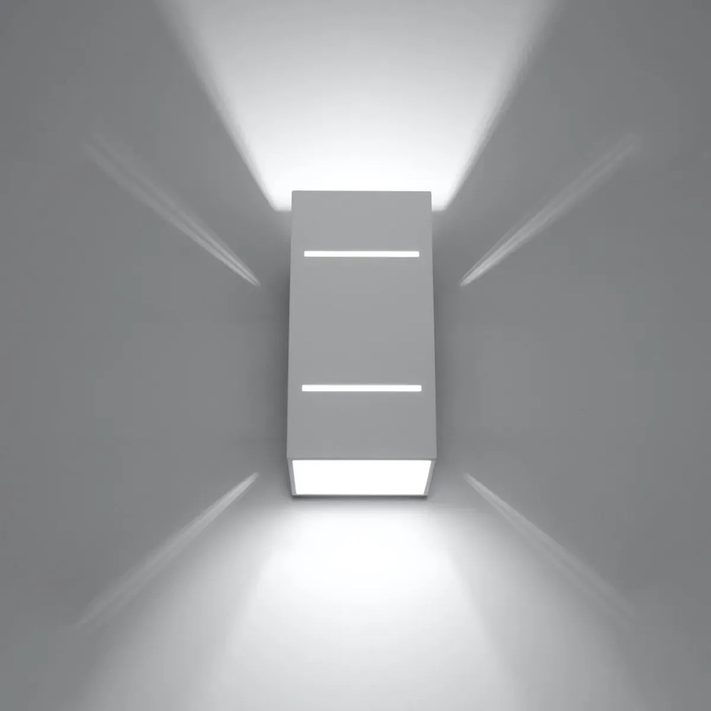 Kinkiet BLOCCO biały SOLLUX LIGHTING
