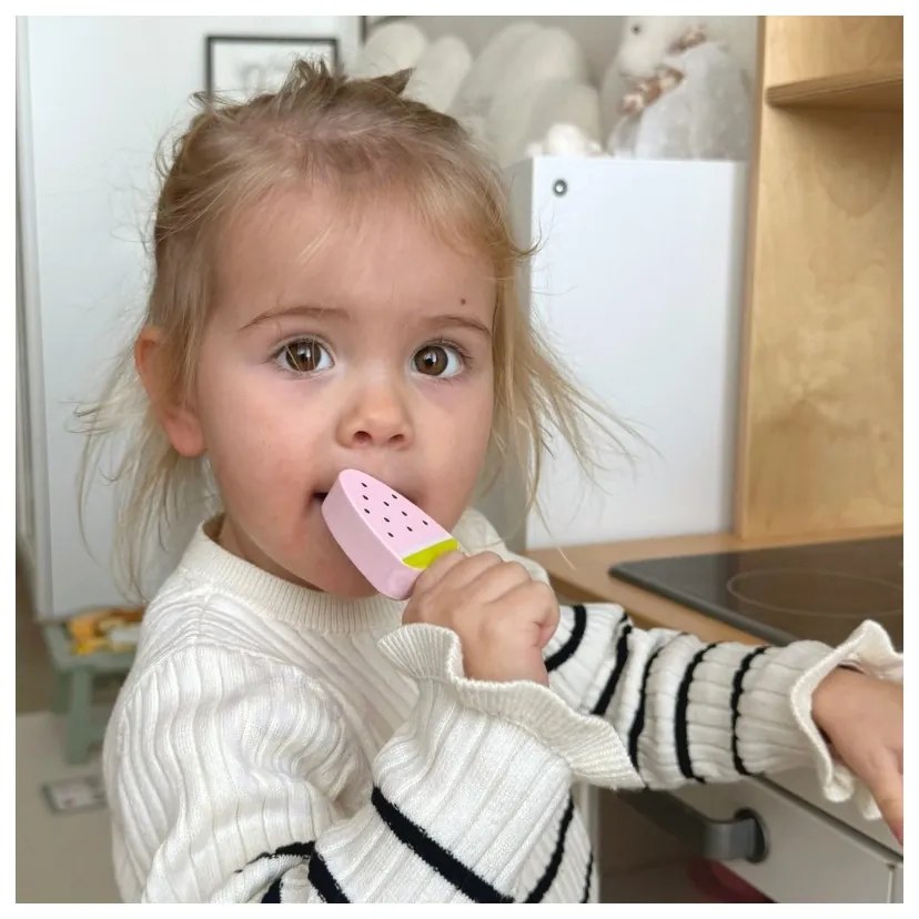 Tooky toy drewniane lody magnetyczne na stojaku