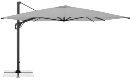 LIFE 300 x 400 cm – huśtawka ogrodowa z bocznym drążkiem : Substancja Desen - 827