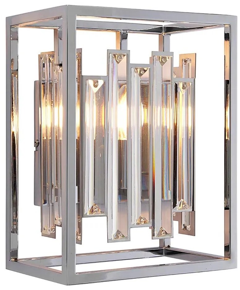 Endon 81932 - Kinkiet ACADIA 1xE14/40W/230V chrom błyszczący