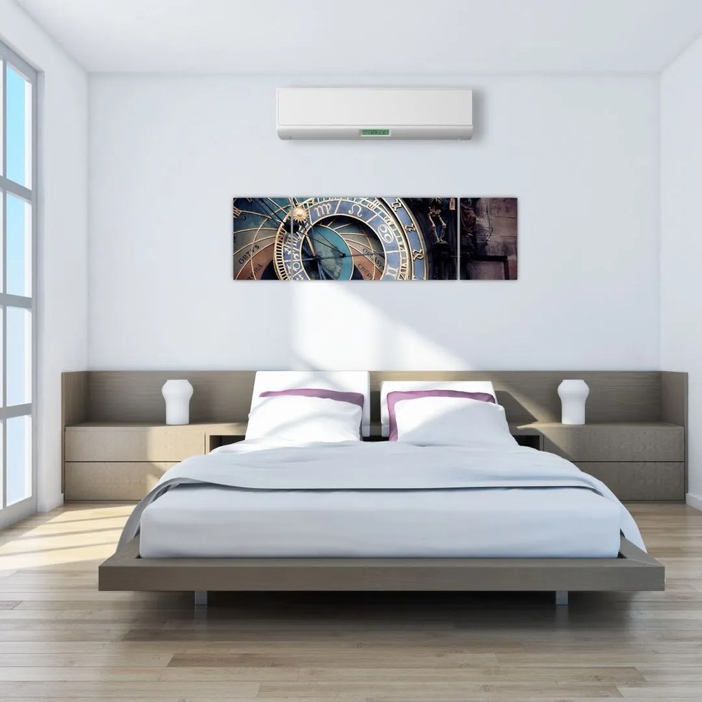 Obraz - Praski zegar astronomiczny, Praga (170x50 cm)