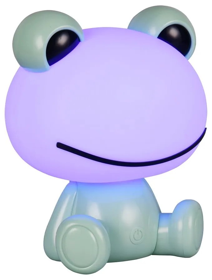 Zielona lampa dziecięca LED Hopper – Reality