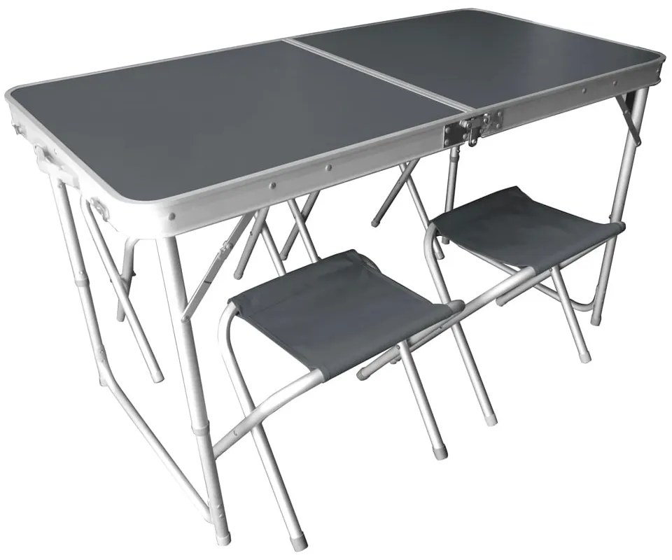 Komplet składanych mebli campingowych 5-elementowy PATIO