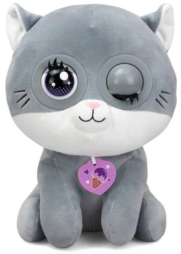 Winksies - Blueberry Kitten, szary