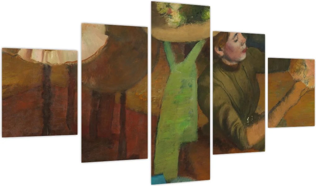 Obraz - Edgar Degas, The Millinery Shop, reprodukcje (125x70 cm)
