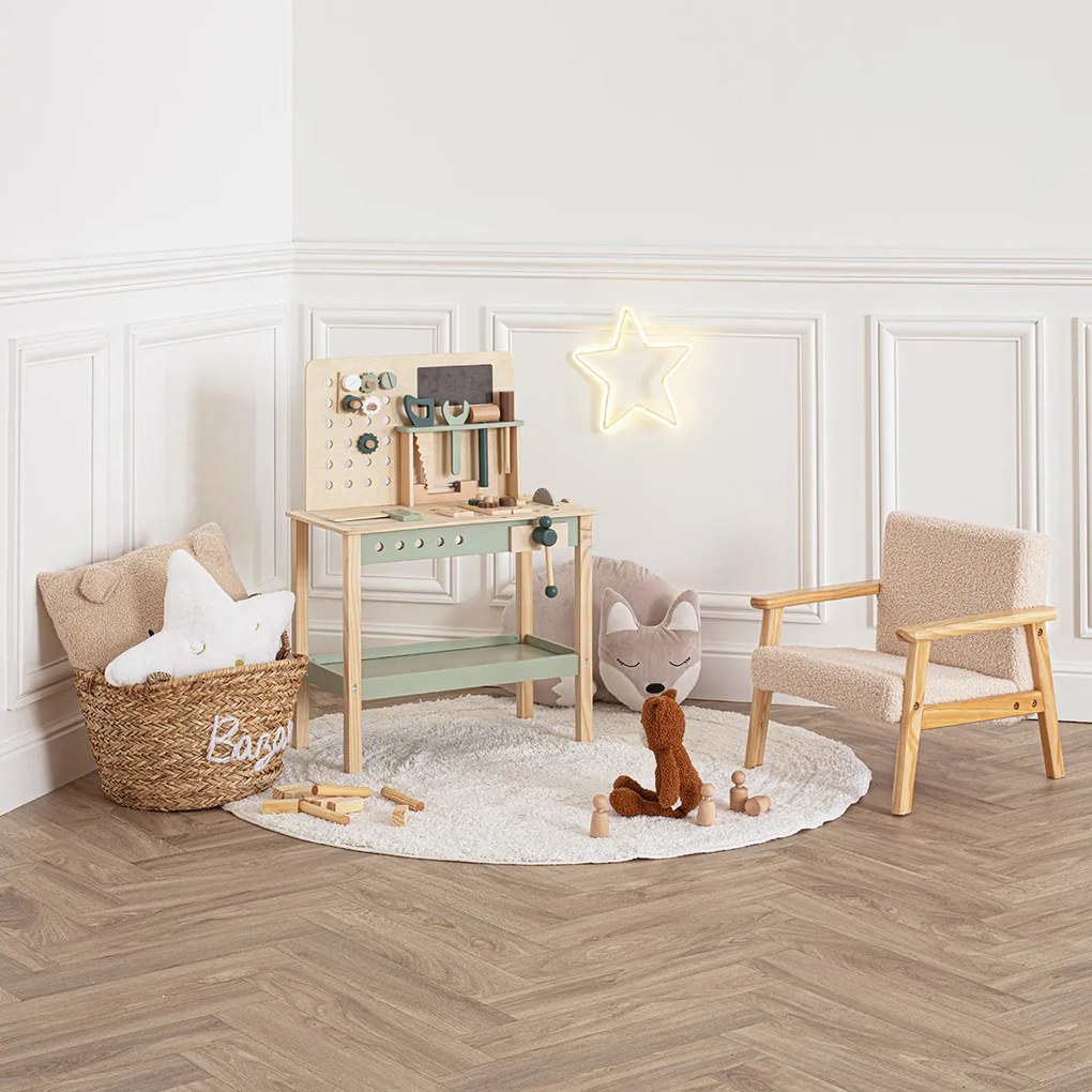 Warsztat dla dzieci drewniany