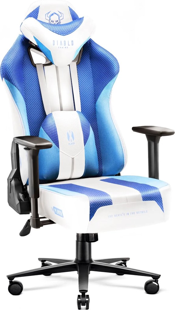 Fotel gamingowy Diablo X-Player 2.0 Normal Size Frost White