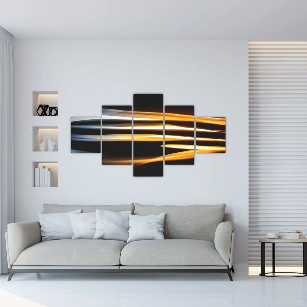 Czarny obraz (125x70 cm)