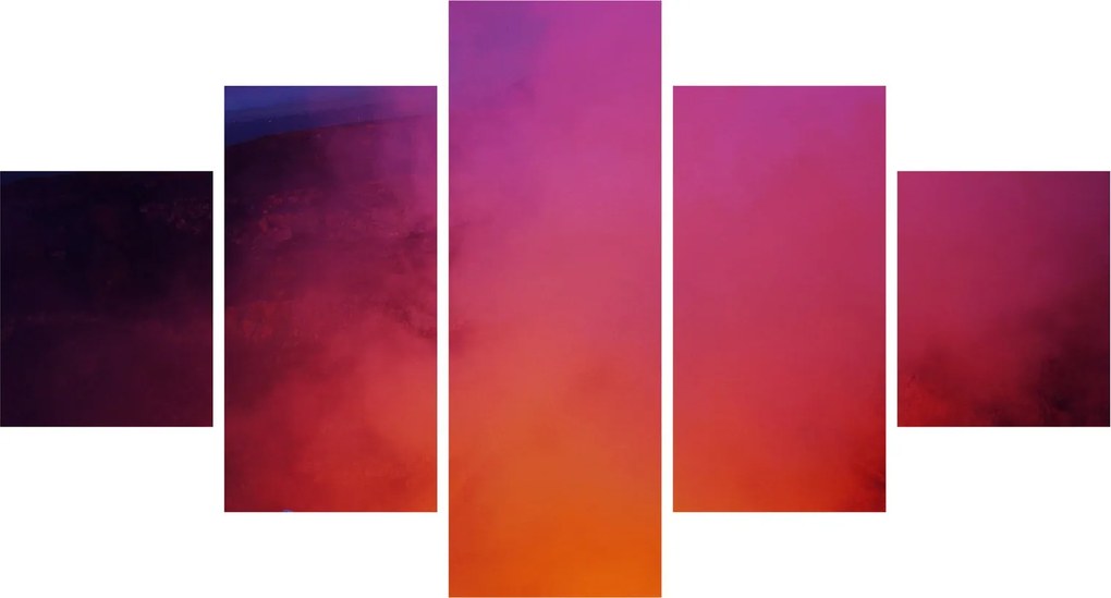 Obraz - wulkan (125x70 cm)