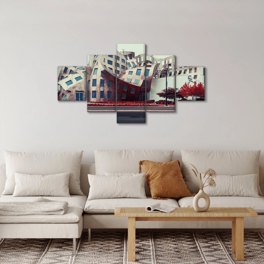 Obraz - budynek architektoniczny (125x70 cm)