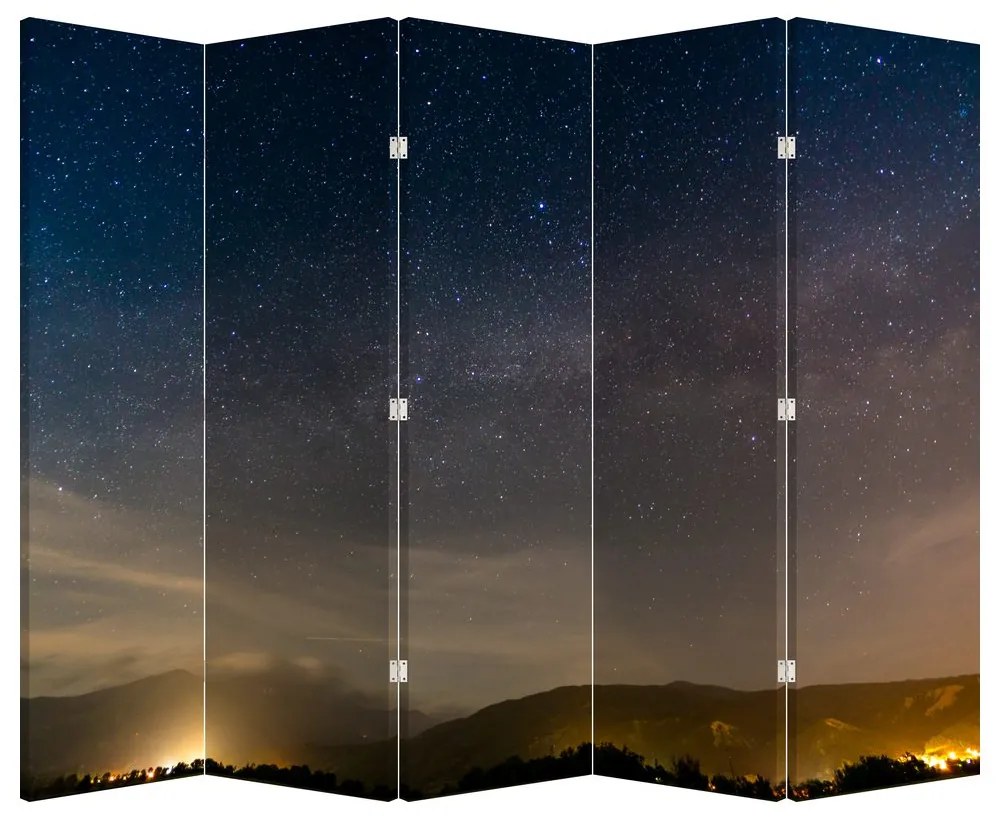 Parawan - Nocne niebo (210x170 cm)