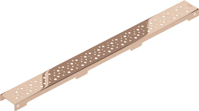 Mexen Flat M12 maskownica do odpływu liniowego 70 cm, różowe złoto - 1621070