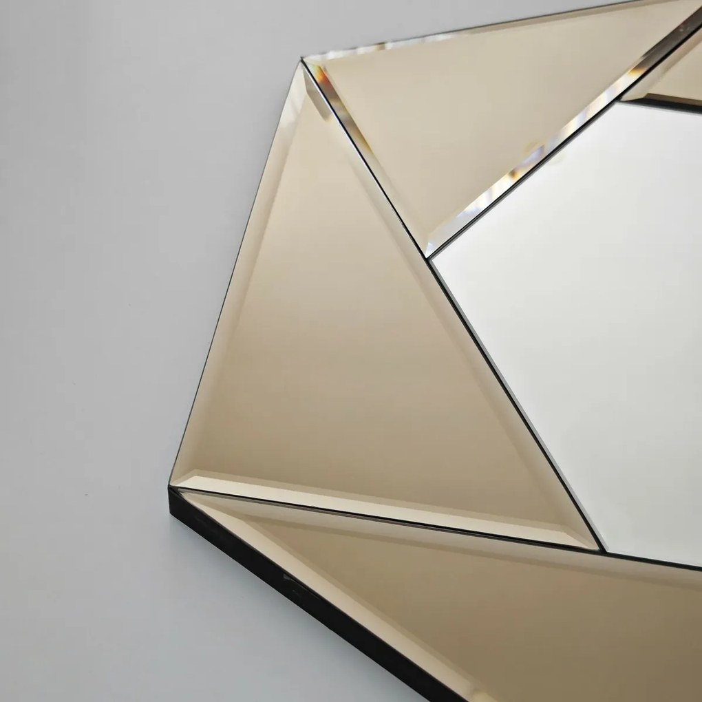Lustro Status Bronze 60 x 70 cm