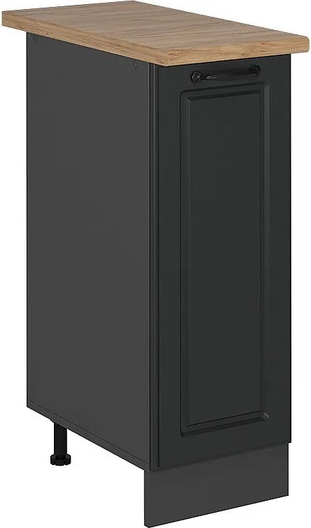 Szafka apteczna antracytowy domek wiejski 30x60x81.6 r-line